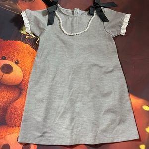 High end gorgeous dress with pearl necklace